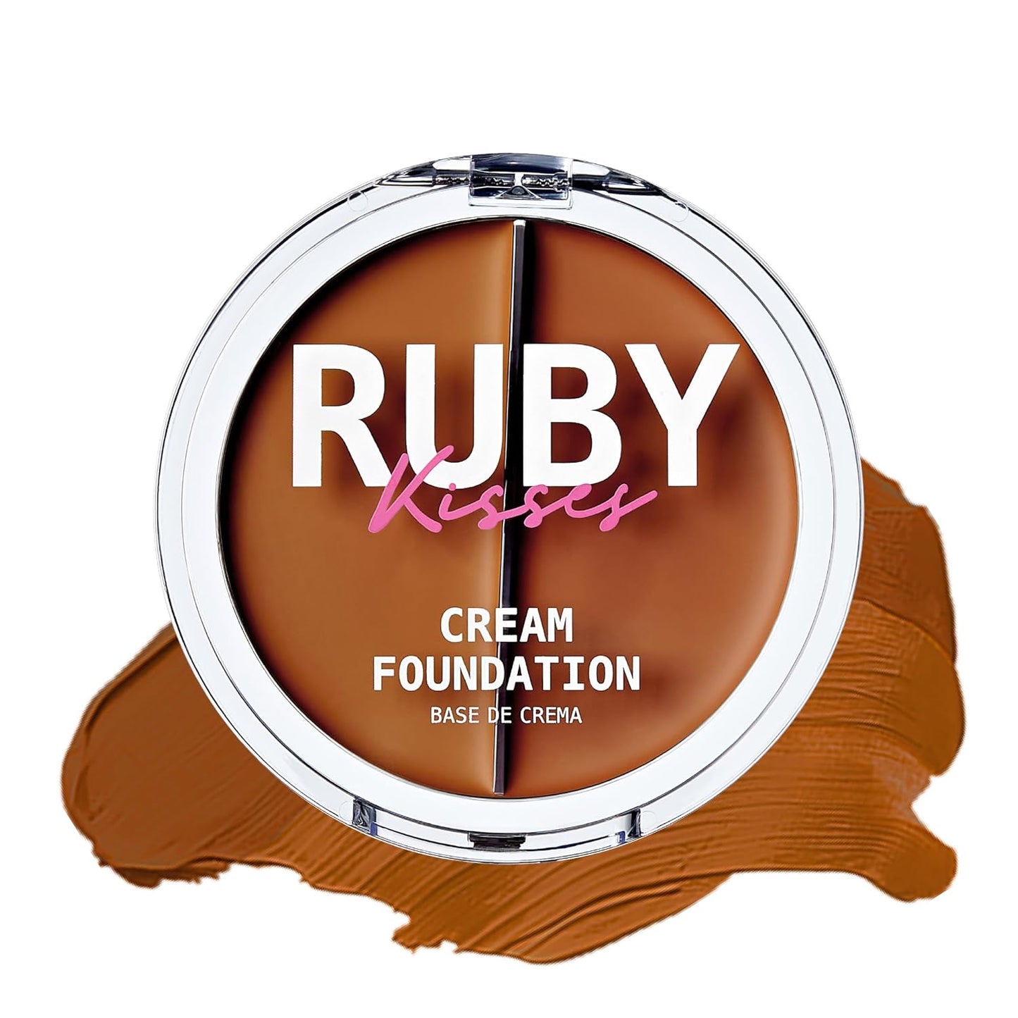 Ruby Kisses 3D Face Creator: Long-Lasting Cream Foundation & Concealer, Medium-Full Coverage, Non-Greasy - Wrens and Roses