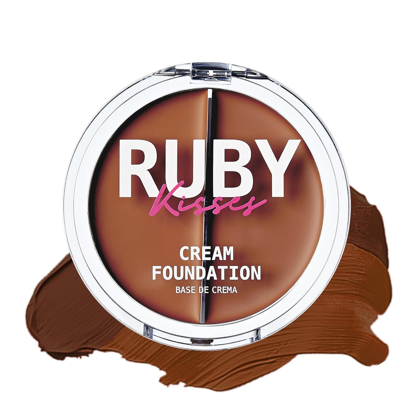Ruby Kisses 3D Face Creator: Long-Lasting Cream Foundation & Concealer, Medium-Full Coverage, Non-Greasy - Wrens and Roses