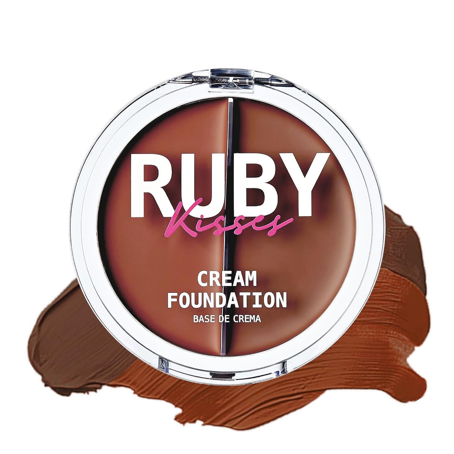 Ruby Kisses 3D Face Creator: Long-Lasting Cream Foundation & Concealer, Medium-Full Coverage, Non-Greasy - Wrens and Roses
